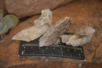 Natural Drusy Quartz Coated Calcite Crystals  x 20 From Alberts Mountain, Lesotho - Toprock Gemstones and Minerals 