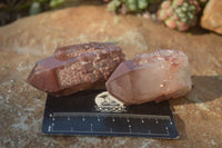 Natural Red Hematoid Quartz Specimens x 12 From Karoi, Zimbabwe - Toprock Gemstones and Minerals 