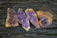 Natural Small Dark "Amethystos" Amethyst Clusters  x 35 From Kwaggafontein, South Africa - Toprock Gemstones and Minerals 