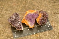 Natural Small Dark "Amethystos" Amethyst Clusters x 63 From Kwaggafontein, South Africa - TopRock