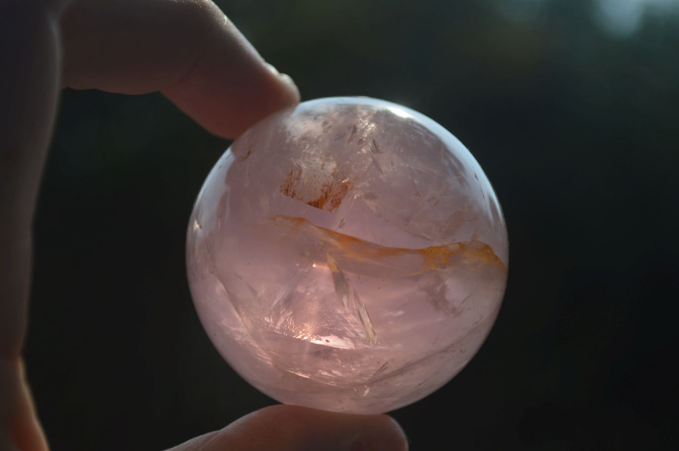 Polished Star Rose Quartz Spheres  x 6 From Ambatondrazaka, Madagascar - Toprock Gemstones and Minerals 