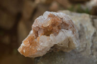 Natural Limonite Quartz Clusters x 12 From Solwezi, Zambia - Toprock Gemstones and Minerals 