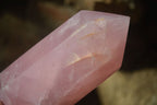 Polished Gemmy Rose Quartz Points x 3 From Madagascar - Toprock Gemstones and Minerals 