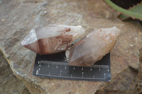 Natural Red Hematoid Quartz Specimens x 12 From Karoi, Zimbabwe - Toprock Gemstones and Minerals 