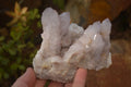 Natural Pale Lilac Spirit Quartz Clusters x 3 From Boekenhouthoek, South Africa - Toprock Gemstones and Minerals 