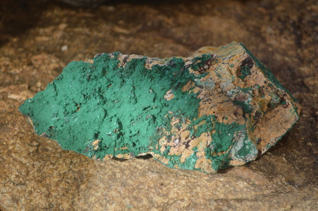 Natural Micro Botryoidal Crystalline Malachite Specimens  x 2 From Congo - Toprock Gemstones and Minerals 