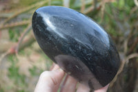 Polished Schorl Black Tourmaline Standing Free Form x 1 From Madagascar - Toprock Gemstones and Minerals 