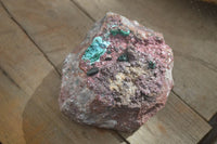 Natural Salrose With Silky Malachite Specimen x 1 From Kakanda, Congo - Toprock Gemstones and Minerals 