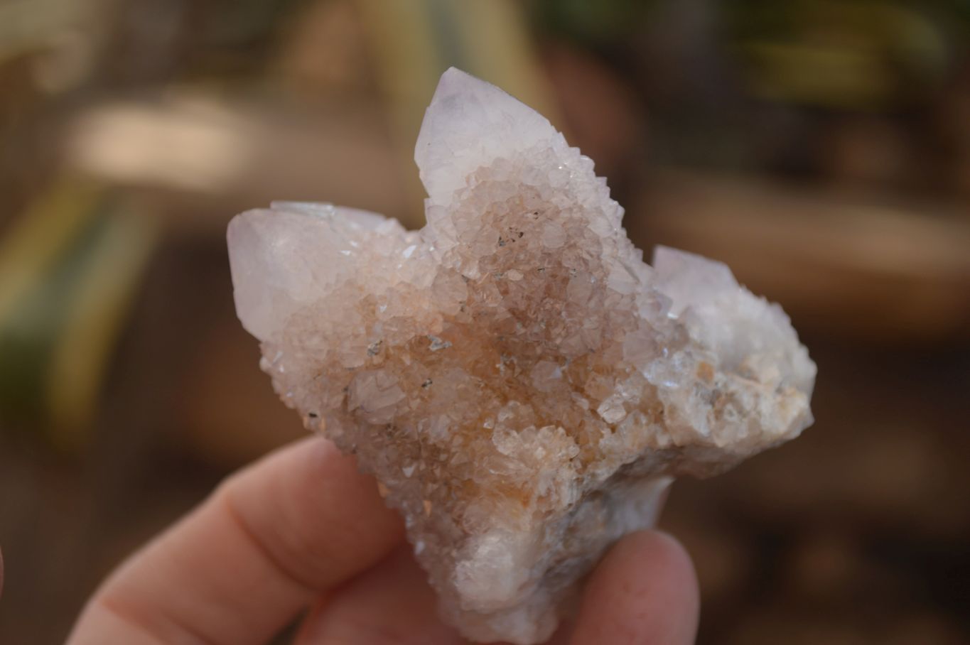 Natural Pale Lilac Spirit Quartz Clusters x 12 From Boekenhouthoek, South Africa - Toprock Gemstones and Minerals 