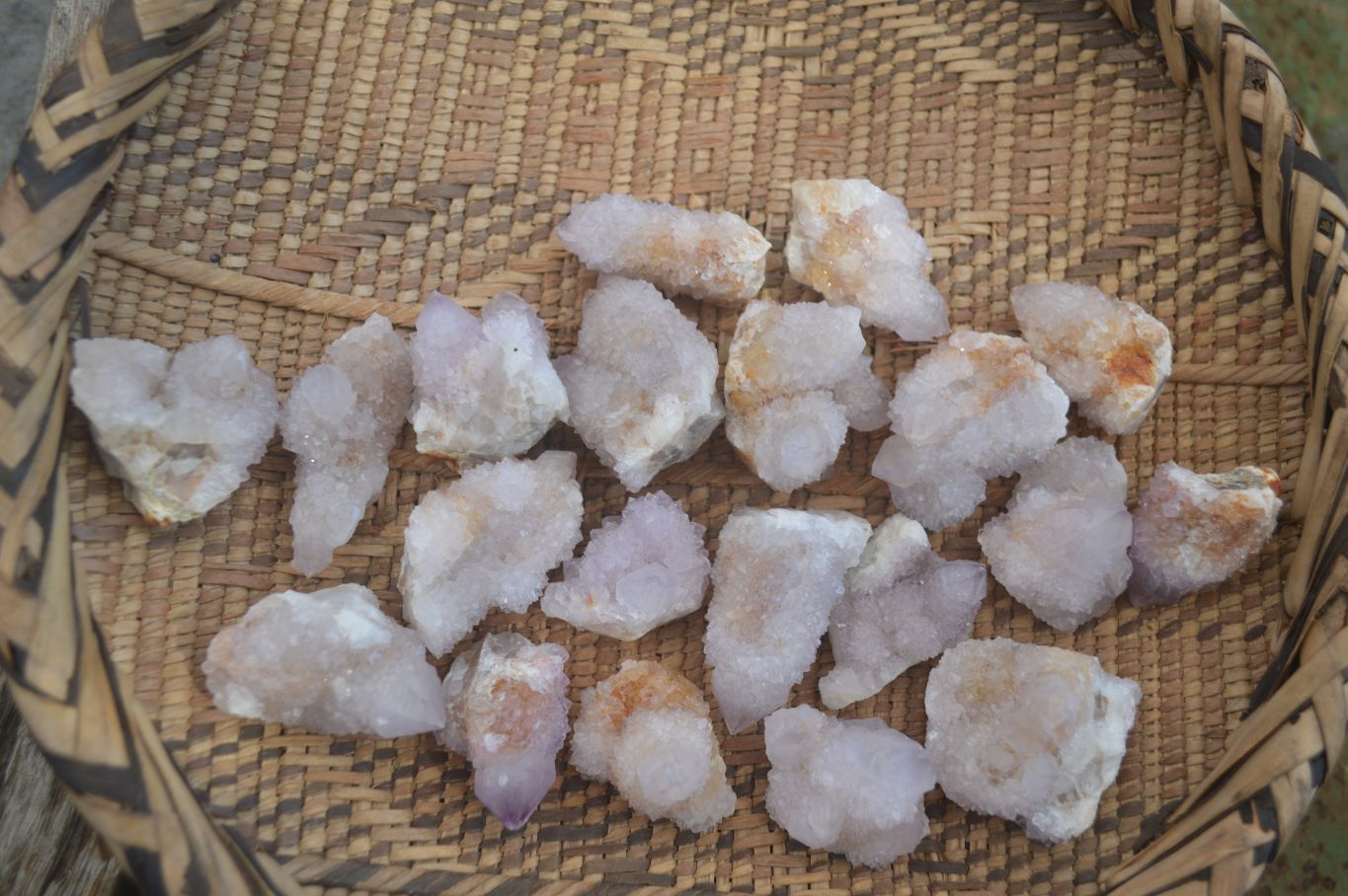 Natural Mixed Spirit Quartz Clusters  x 20 From Boekenhouthoek, South Africa - Toprock Gemstones and Minerals 