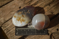 Polished Red Sache River Agate Nodules x 12 From Sashe River, Zimbabwe - Toprock Gemstones and Minerals 