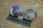 Polished Amethyst Galet / Palm Stones x 12 From Madagascar - Toprock Gemstones and Minerals 