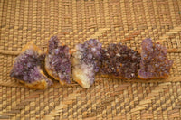 Natural Small Dark "Amethystos" Amethyst Clusters x 63 From Kwaggafontein, South Africa - TopRock
