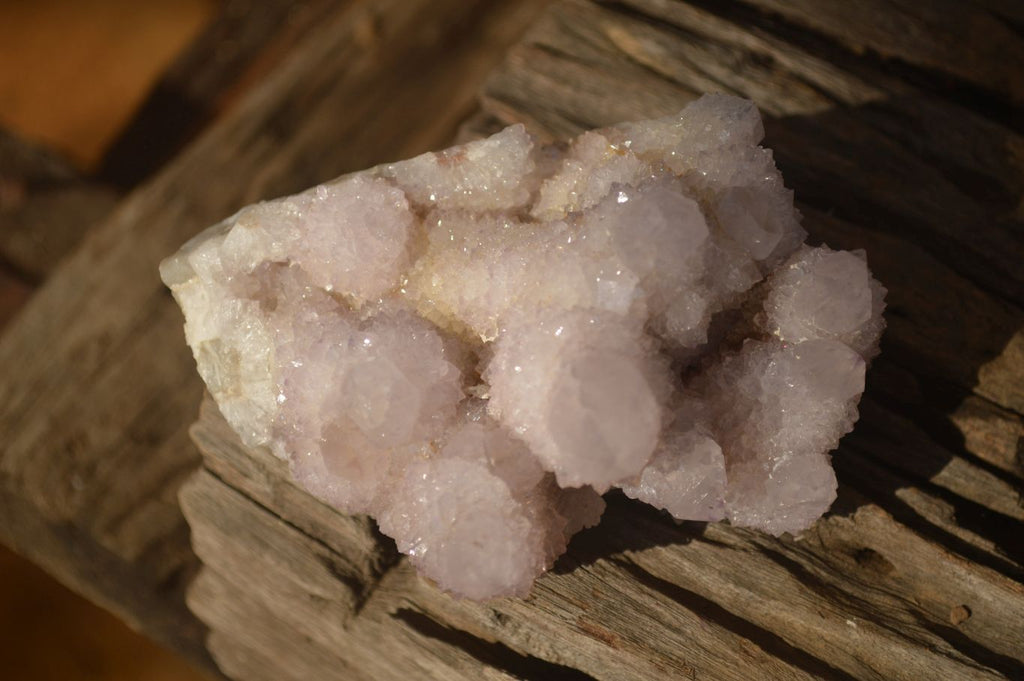 Natural Pale Lilac Spirit Quartz Clusters x 3 From Boekenhouthoek, South Africa - Toprock Gemstones and Minerals 