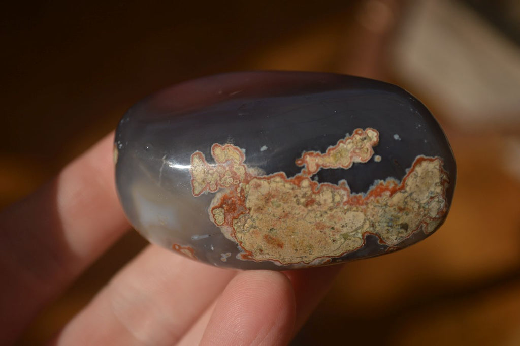 Polished Red Sache River Agate Nodules x 12 From Sashe River, Zimbabwe - Toprock Gemstones and Minerals 