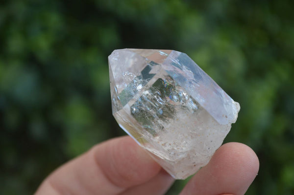 Natural Clear Quartz Crystals With Hints Of Amethyst  x 12 From Brandberg, Namibia