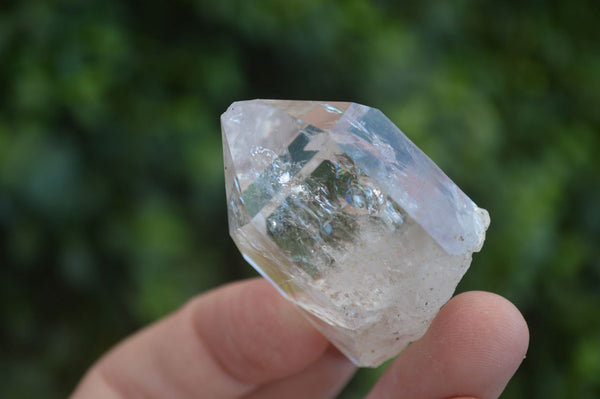 Natural Clear Quartz Crystals With Hints Of Amethyst  x 12 From Brandberg, Namibia - Toprock Gemstones and Minerals 