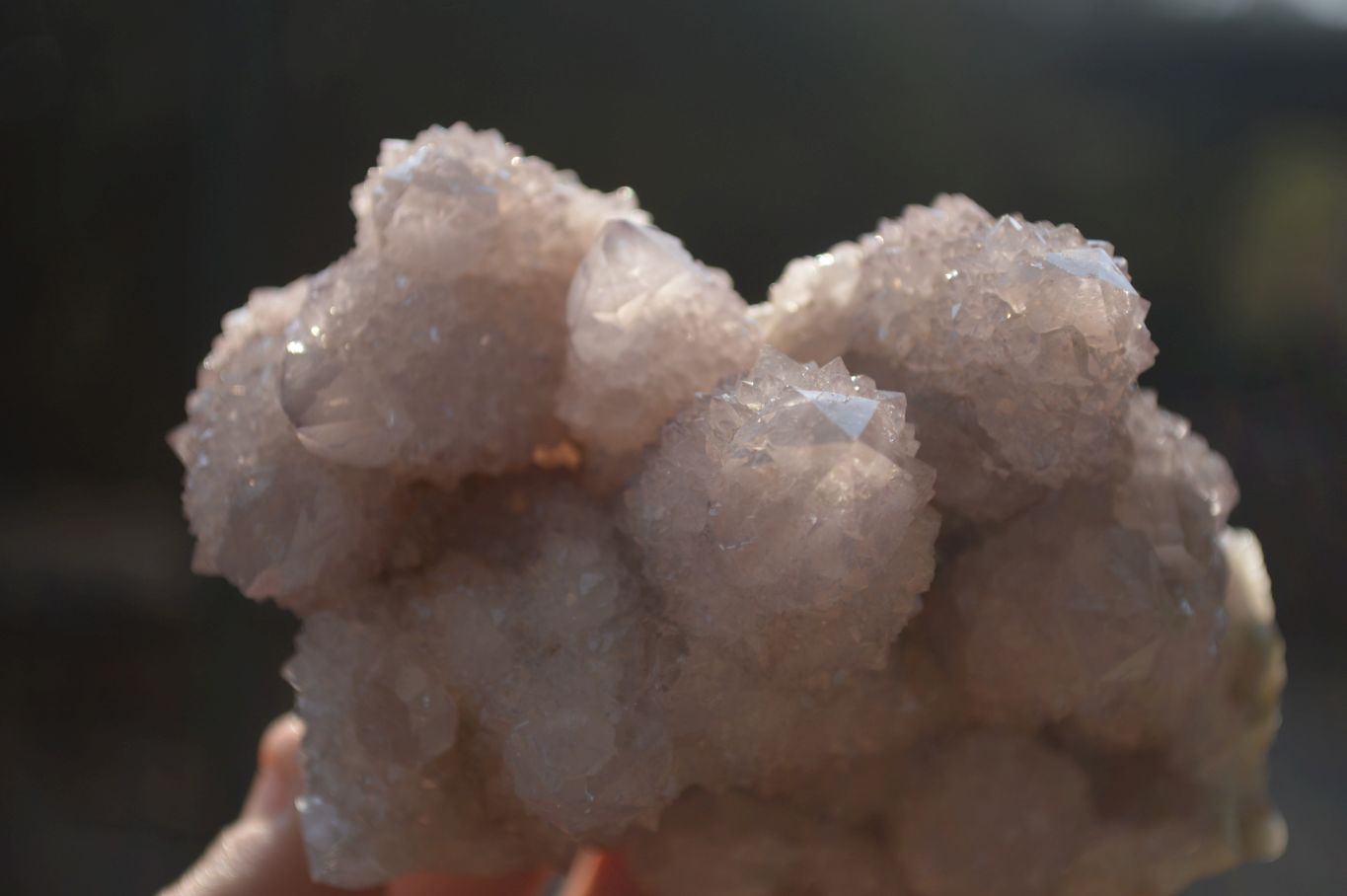 Natural Pale Lilac Spirit Quartz Clusters x 3 From Boekenhouthoek, South Africa - Toprock Gemstones and Minerals 