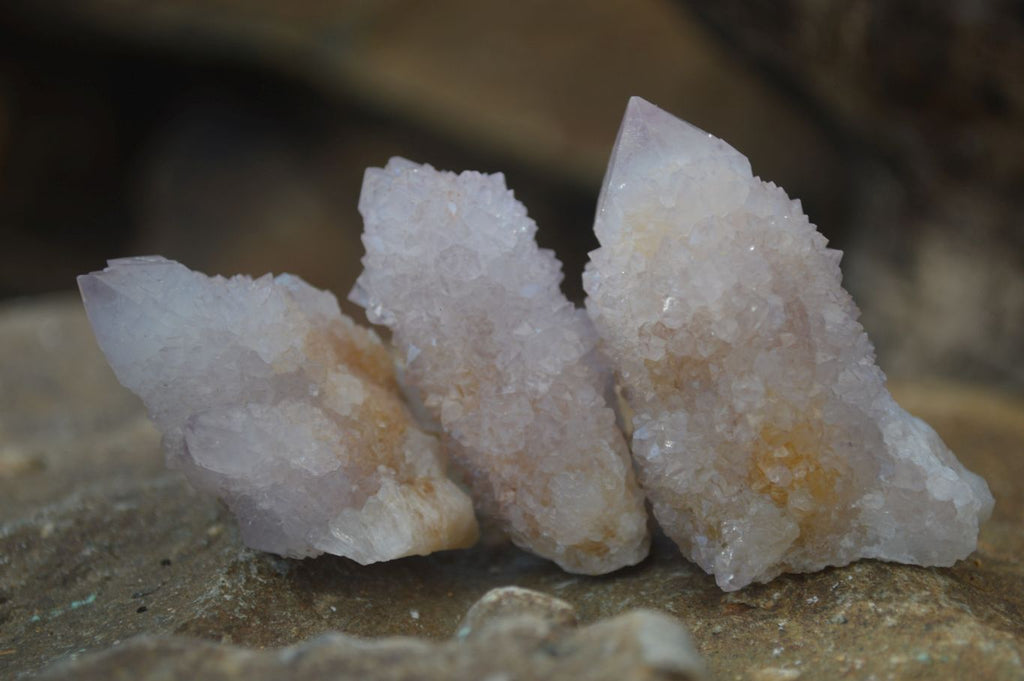 Natural Mixed Spirit Quartz Clusters  x 20 From Boekenhouthoek, South Africa - Toprock Gemstones and Minerals 