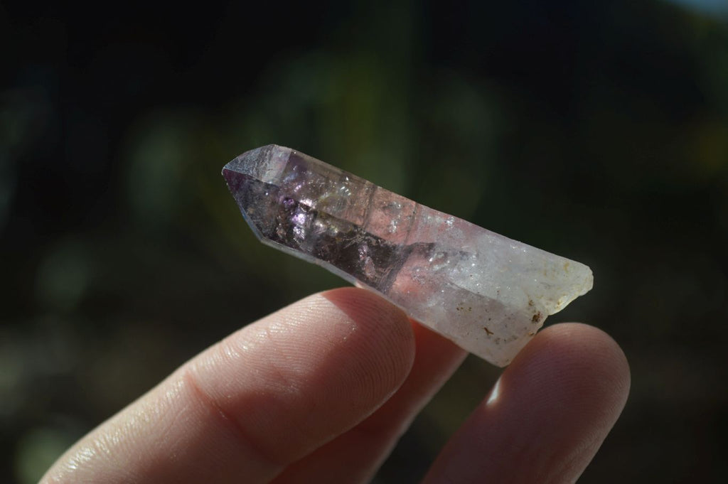 Natural Smokey Amethyst Quartz Crystals  x 35 From Chiredzi, Zimbabwe - Toprock Gemstones and Minerals 