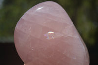 Polished Pink Rose Quartz Standing Free Forms x 2 From Ambatondrazaka, Madagascar - TopRock
