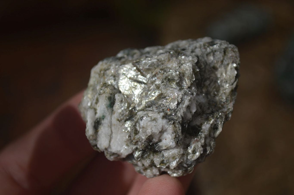 Natural Rare Emerald Mica In Matrix Cobbed Specimens x 20 From Mutoko, Zimbabwe - Toprock Gemstones and Minerals 