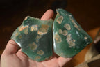 Polished On One Side Emerald Mtorolite Plates x 6 From Mutorashanga, Zimbabwe - Toprock Gemstones and Minerals 