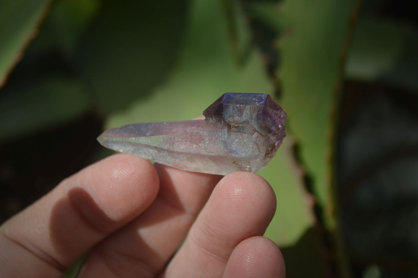 Natural Smokey Amethyst Quartz Crystals  x 35 From Chiredzi, Zimbabwe - Toprock Gemstones and Minerals 