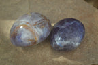 Polished Amethyst Galet / Palm Stones x 12 From Madagascar - Toprock Gemstones and Minerals 