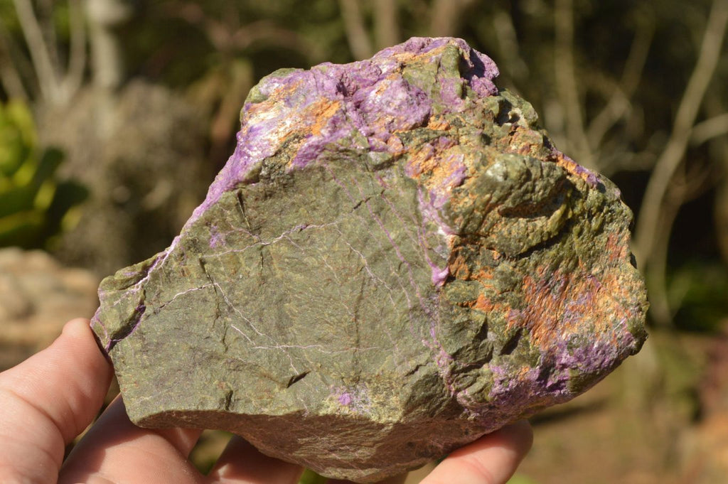 Natural Stichtite With Green Serpentine (Atlantisite) Specimens  x 3 From Southern Africa - TopRock