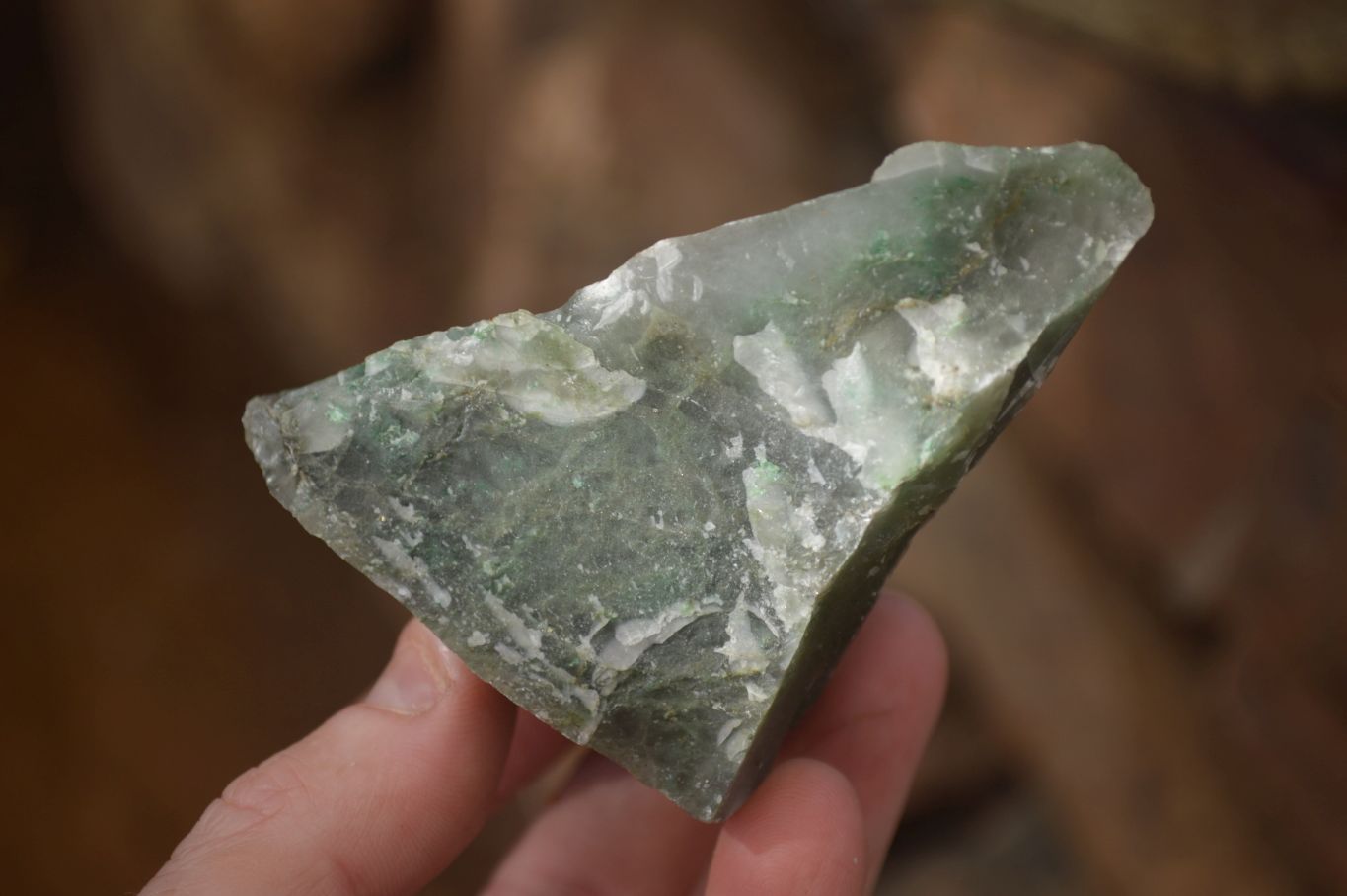 Natural Rough Jade Cobbed Specimens x 24 From Swaziland - Toprock Gemstones and Minerals 