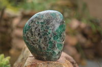Polished Emerald In Matrix Standing Free Forms x 4 From Sandawana, Zimbabwe - TopRock