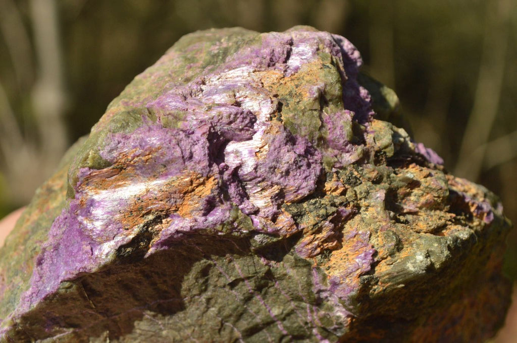 Natural Stichtite With Green Serpentine (Atlantisite) Specimens  x 3 From Southern Africa - TopRock