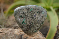 Polished Emerald In Matrix Standing Free Forms x 4 From Sandawana, Zimbabwe - TopRock