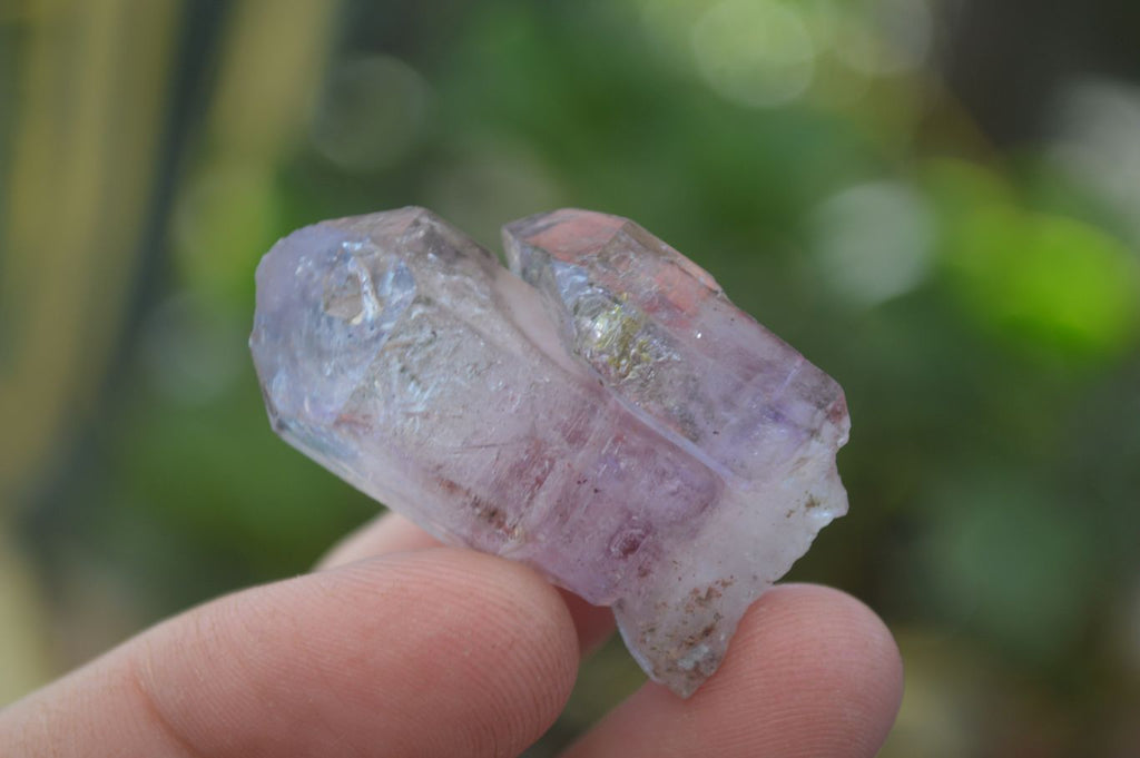 Natural Smokey Amethyst Quartz Crystals  x 35 From Chiredzi, Zimbabwe - Toprock Gemstones and Minerals 