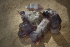 Natural Smokey Amethyst Quartz Crystals  x 35 From Chiredzi, Zimbabwe - Toprock Gemstones and Minerals 