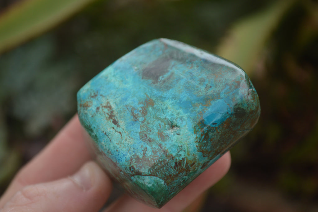 Polished Blue Shattuckite Free Forms  x Sold Per 1Kg From Kaokoveld, Namibia - TopRock