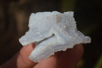 Natural Etched Blue Chalcedony Specimens x 35 From Nsanje, Malawi - Toprock Gemstones and Minerals 