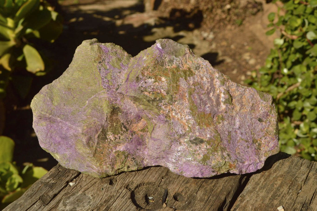 Natural Stichtite With Green Serpentine (Atlantisite) Specimens  x 3 From Southern Africa - TopRock