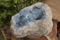 Natural Blue Celestite Geode Specimen  x 1 From Sakoany, Madagascar - Toprock Gemstones and Minerals 
