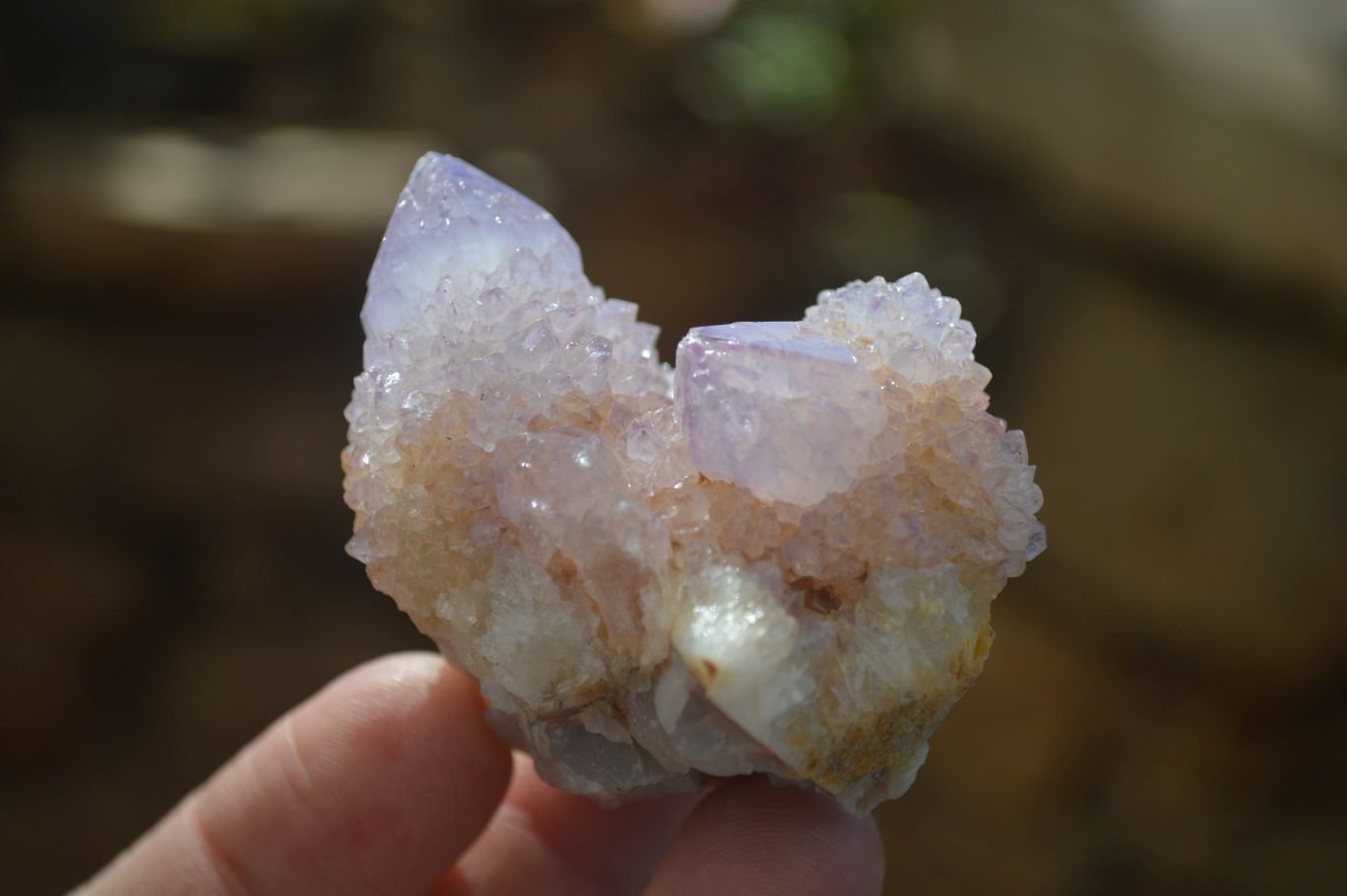Natural Spirit Ametrine Quartz Crystals x 20 From Boekenhouthoek, South Africa - Toprock Gemstones and Minerals 