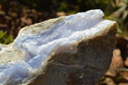 Natural Blue Lace Agate Geode Specimens  x 2 From Nsanje, Malawi - TopRock