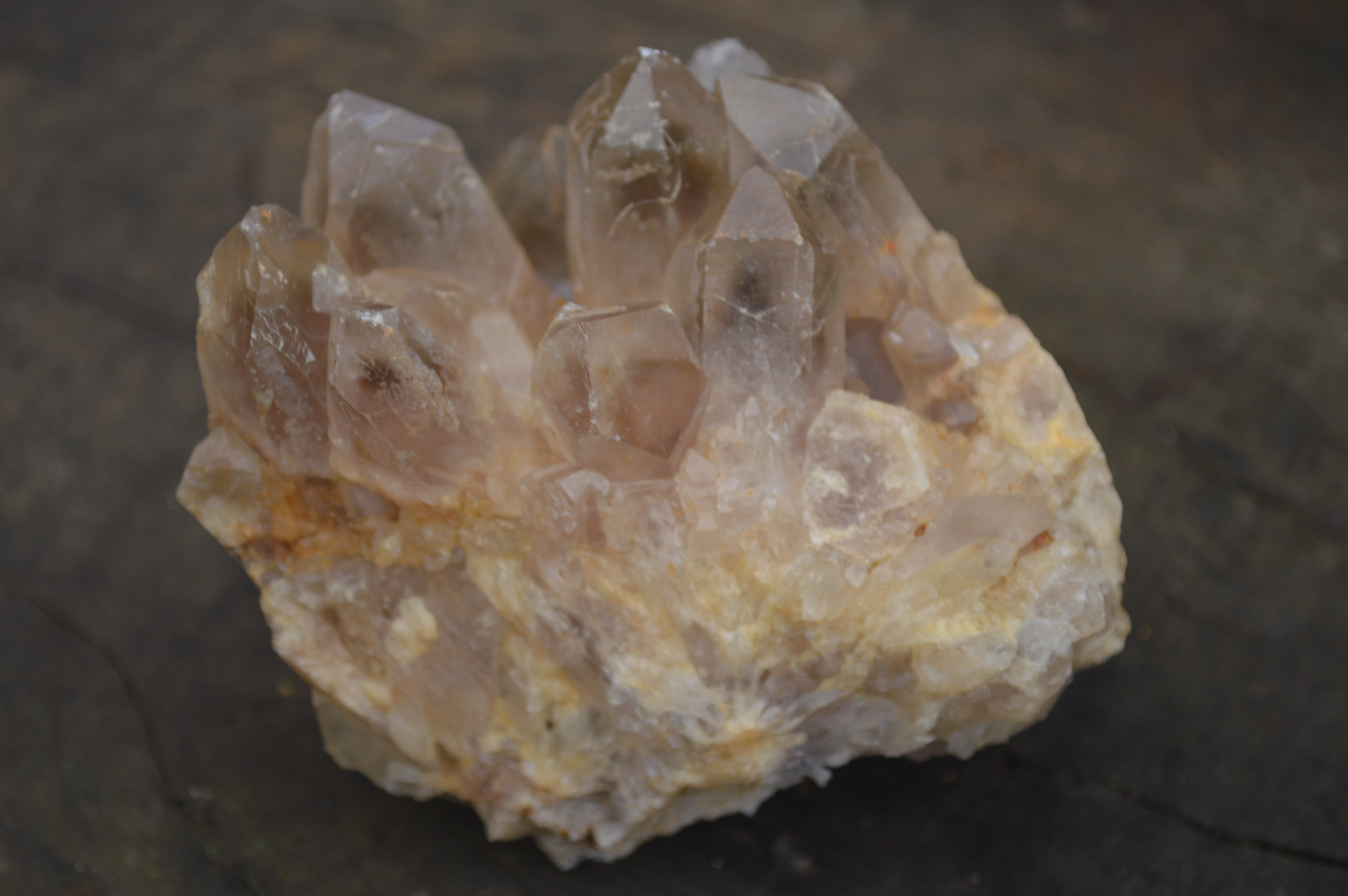 Natural Mix of Quartz Crystal Clusters x 6 From Southern Africa