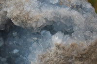Natural Blue Celestite Geode Specimen  x 1 From Sakoany, Madagascar - Toprock Gemstones and Minerals 