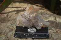 Natural Hematoid Quartz Clusters x 6 From Madagascar - Toprock Gemstones and Minerals 