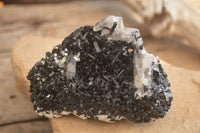 Natural Schorl Black Tourmaline Specimens x 6 From Erongo, Namibia - Toprock Gemstones and Minerals 