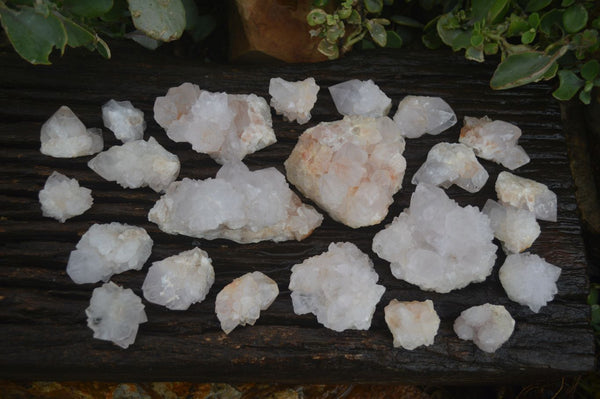 Natural White Cactus Spirit Quartz Crystals  x 3.6 Kg Lot From Boekenhouthoek, South Africa