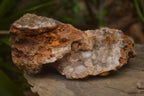 Natural Golden Limonite Quartz Clusters  x 3 From Zambia - TopRock