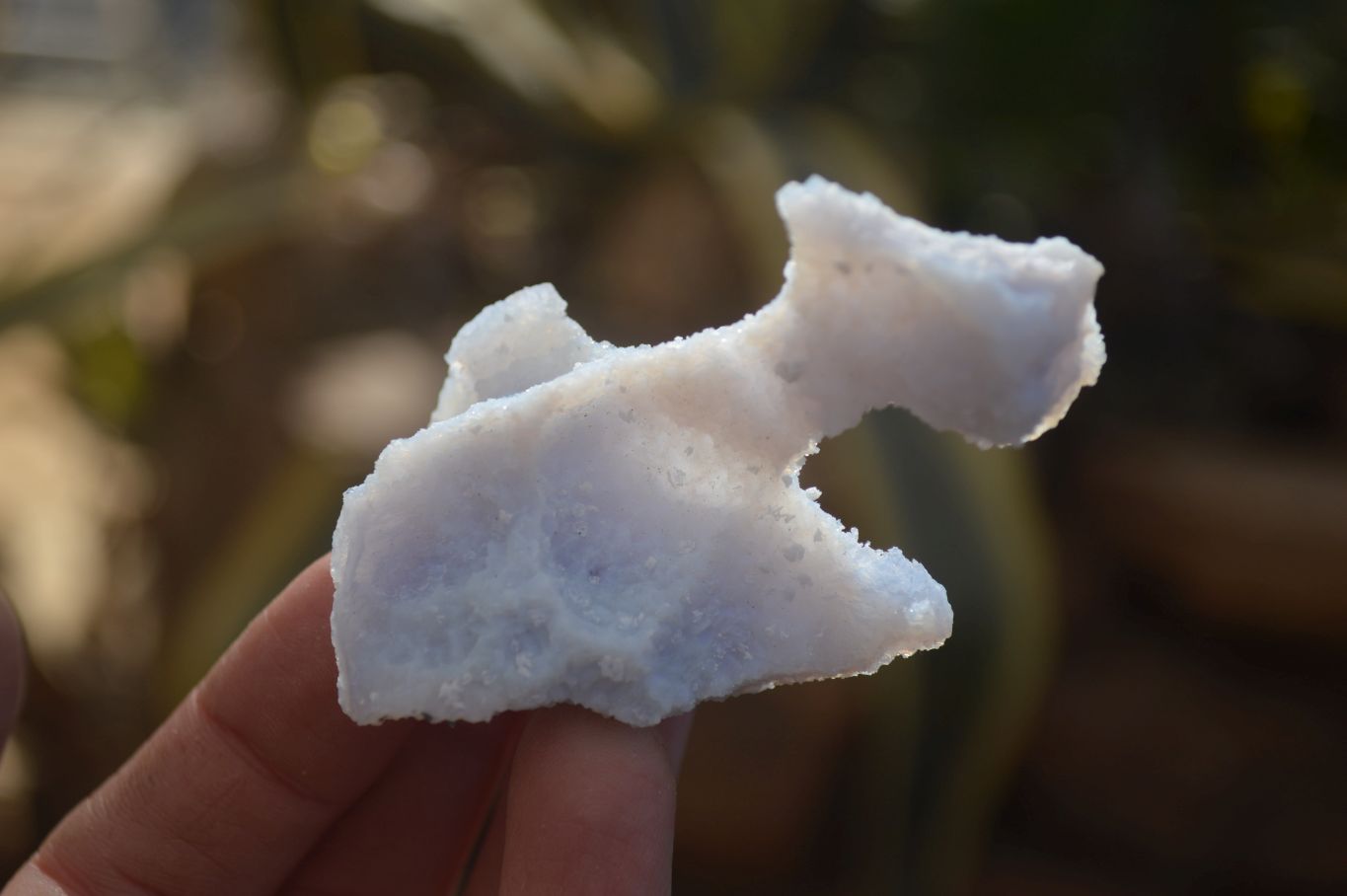 Natural Etched Blue Chalcedony Specimens x 35 From Nsanje, Malawi - Toprock Gemstones and Minerals 