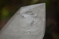 Polished Large Clear Quartz Points x 2 From Madagascar - Toprock Gemstones and Minerals 